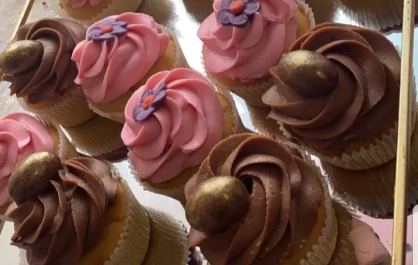 Cupcakes chocolat/fraise