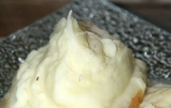 Purée de pommes de terre, ma version Cook'in