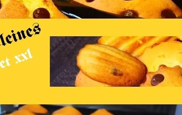 Madeleines LIMONCELLO bossues en L & XXL