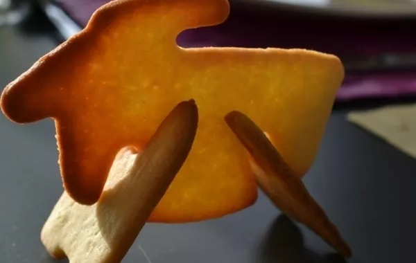 Sablés apéritifs à la chèvre