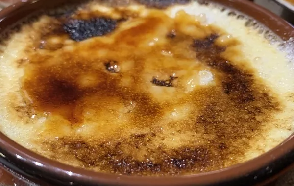 CREME BRULEE A LA FLEUR D ORANGER