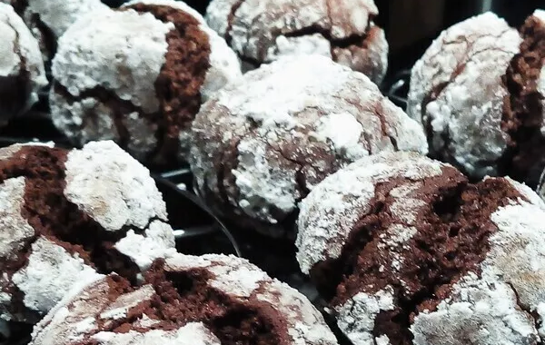Crinkles au chocolat Mmm...c flexibon!