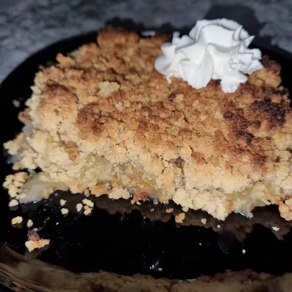 Crumble aux pommes 