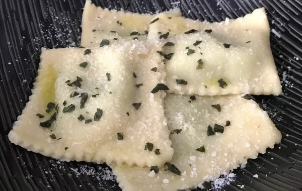 Ravioles épinards ricotta