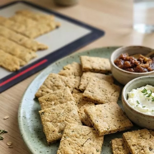 CRACKERS AU BEURRE DE CACAHUETES