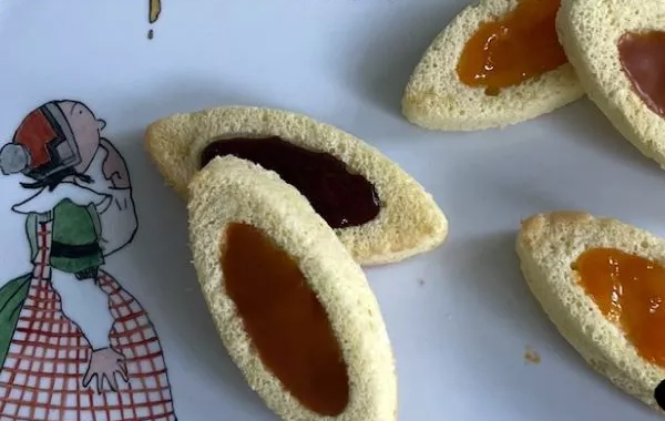 Barquette à la confiture