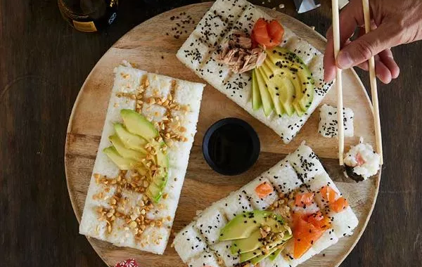 Sushis cakes tablettes