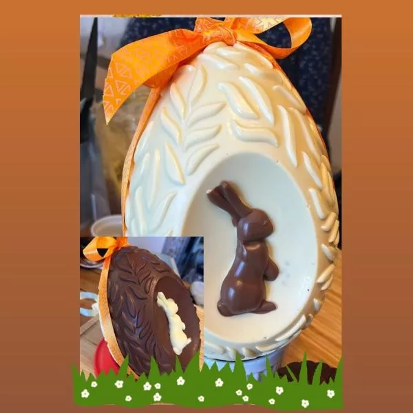 Œuf de Pâques Réversible 🐣🐰🍫