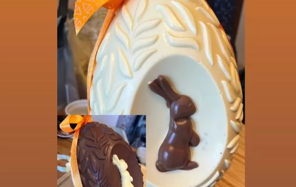 Œuf de Pâques Réversible 🐣🐰🍫