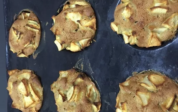 Muffin sans gluten aux pommes