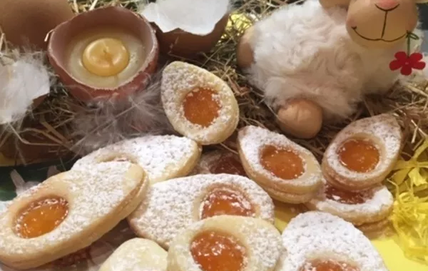 Sablés Oeufs de Pâques à la Confiture