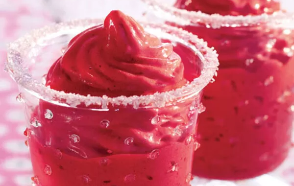 Sorbet express aux framboises