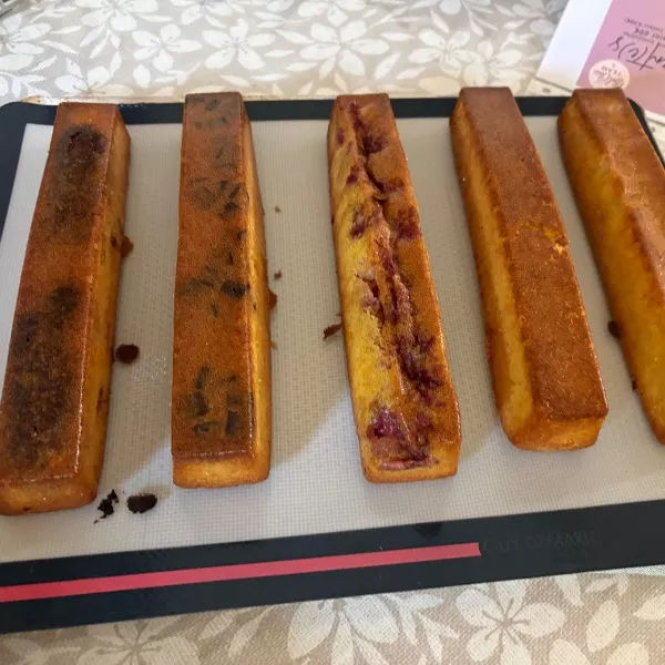 5 cakes sucrés 