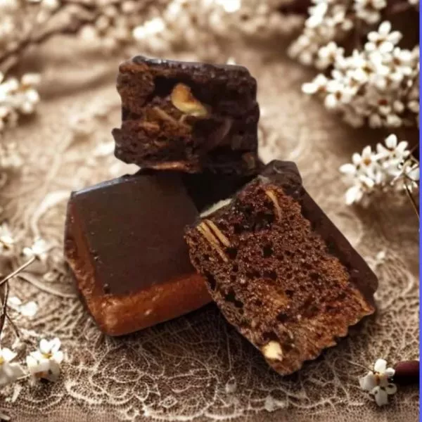 Brownie à la crème épaisse
