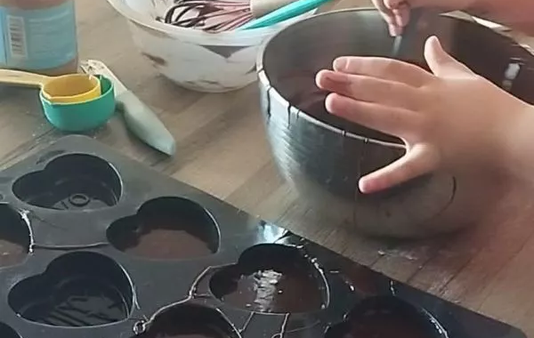 Brownies marbré beurre de cacahuètes