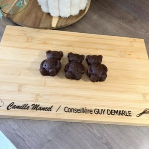 Mes nounours tout moelleux au chocolat