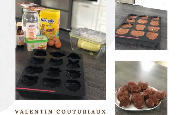 Gâteau moelleux chocolat-courgette