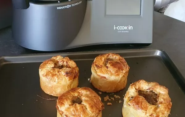 Petites tourtes viandes et pomme de terre