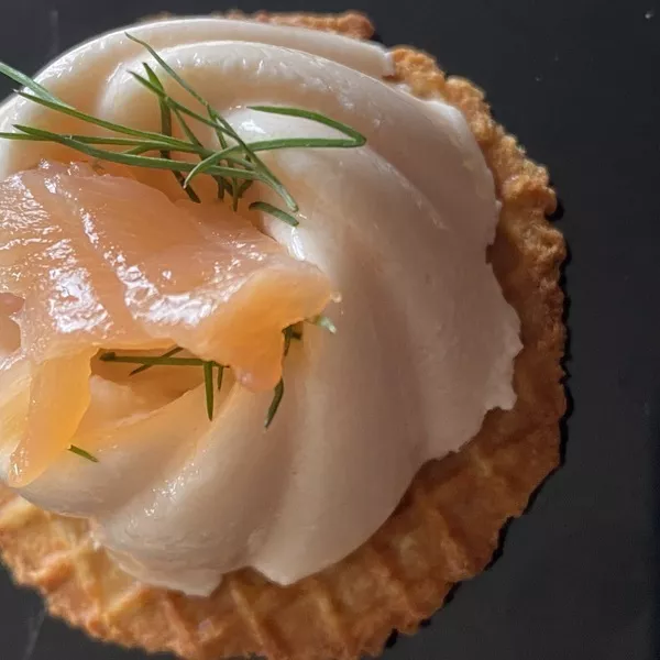 PANNA COTTA AU SAUMON