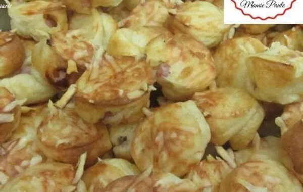 Crêpes soufflées aux lardons