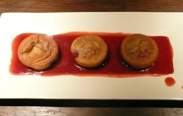 Mini-clafoutis aux fruits rouges