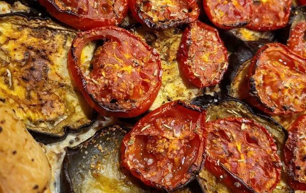 Tarte tomate aubergine