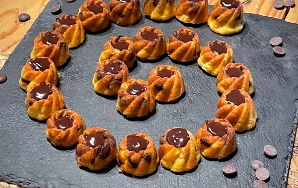 Spirales Banane Chocolat