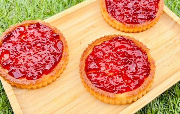 Tartelette framboise