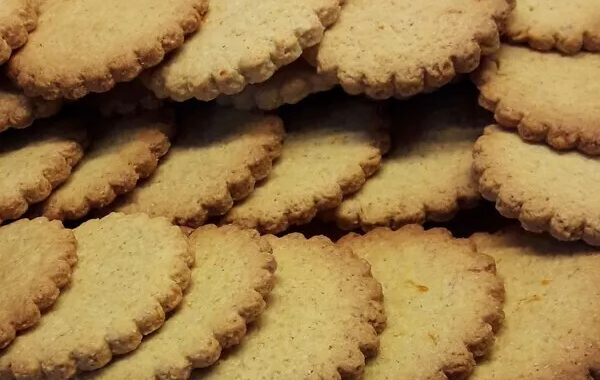 biscuits au zeste d'agrumes