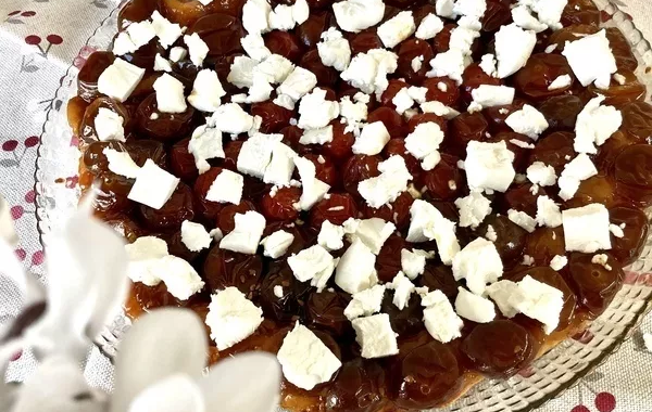 Tatin de tomates cerises