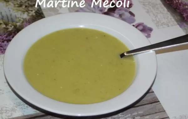 Velouté de tomates vertes au basilic sans cook'in