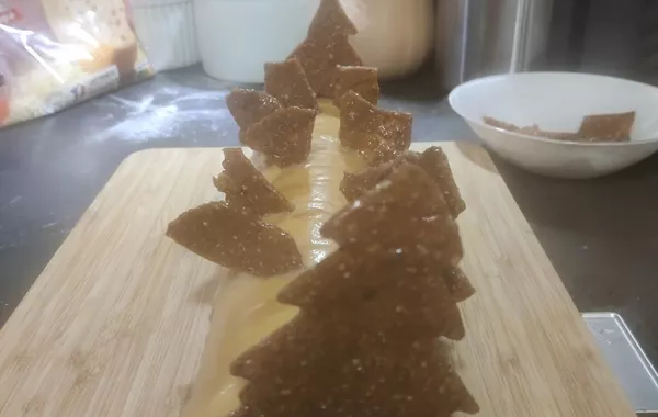 Bûche caramel