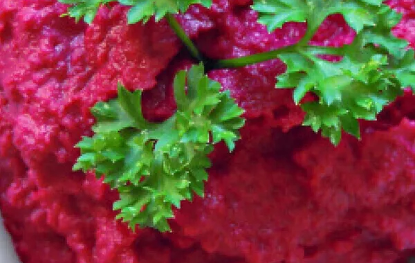 Houmous de betteraves