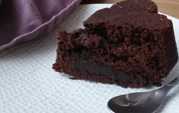 Gâteau fondant au chocolat et amande sans beurre